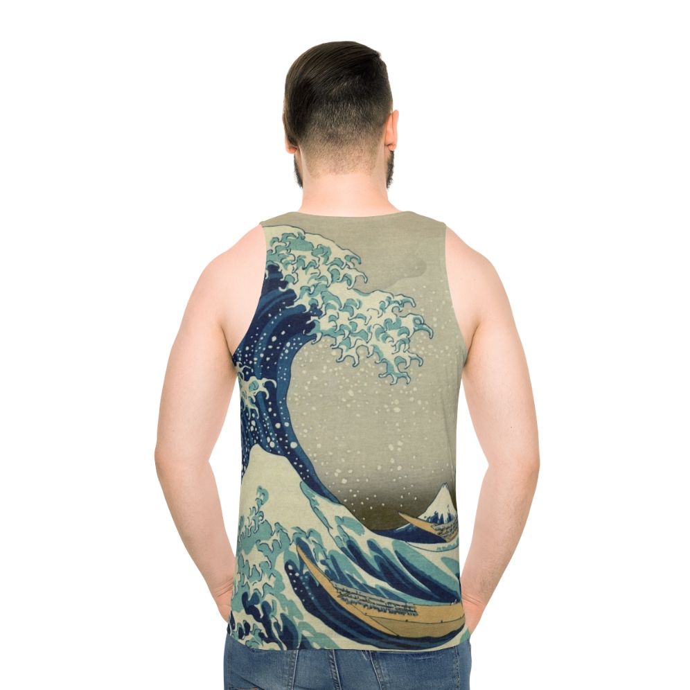 Japanese Kanagawa Wave Unisex Tank Top