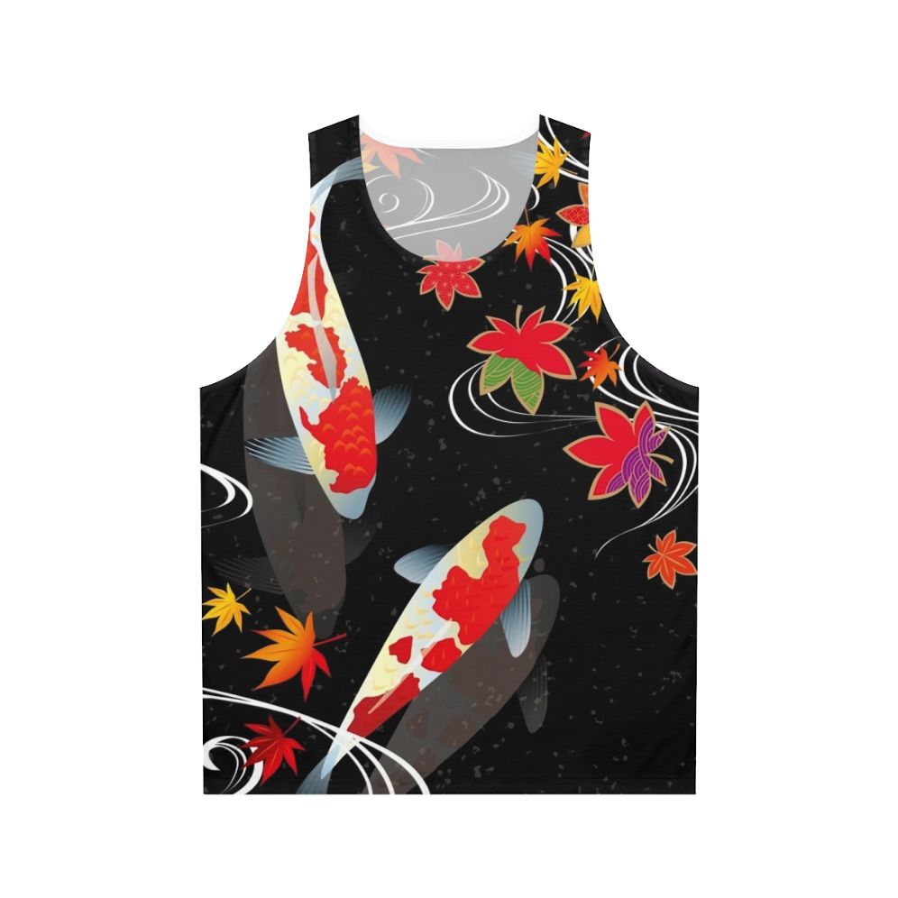 Japanese Koi Fish Unisex Tank Top
