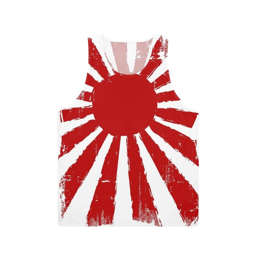 Japanese Rising Sun Unisex Tank Top