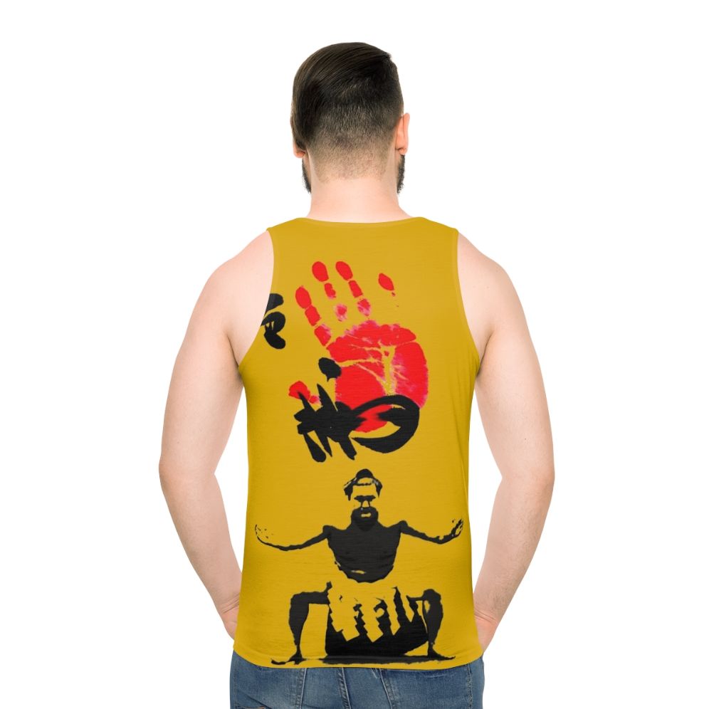 Japanese sumo wrestler unisex tank top