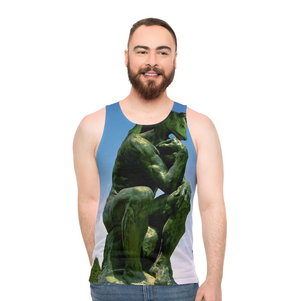 Jar Jar Thinks Unisex Star Wars Tank Top