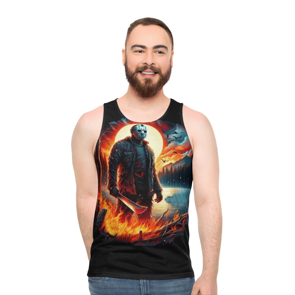 Jason Mask of Terror Unisex Tank Top