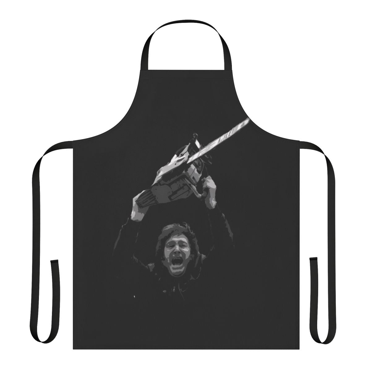 "Javier Milei Inspired Apron with Argentine, Political, and Economic Design Elements"