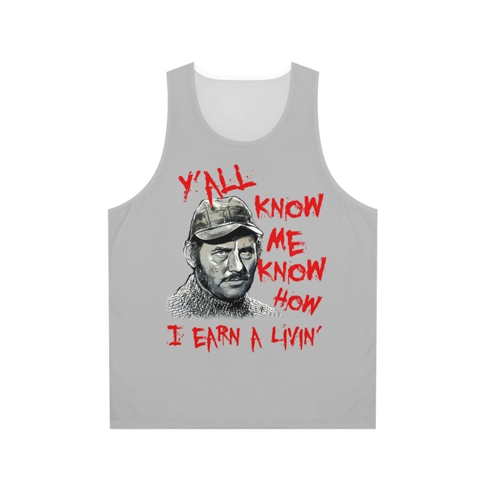 Jaws Quint Unisex Tank Top