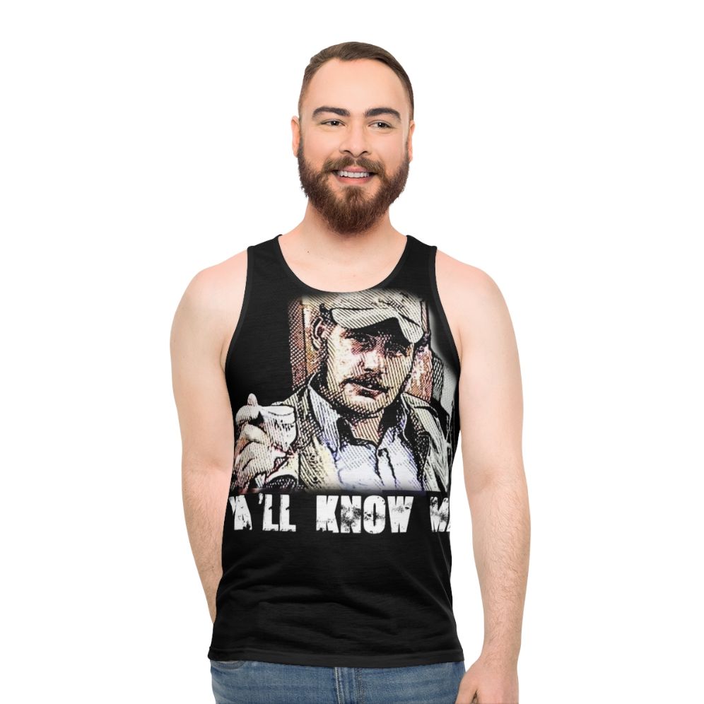 Jaws Quint Unisex Tank Top