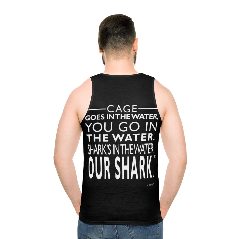 Jaws Shark Unisex Tank Top