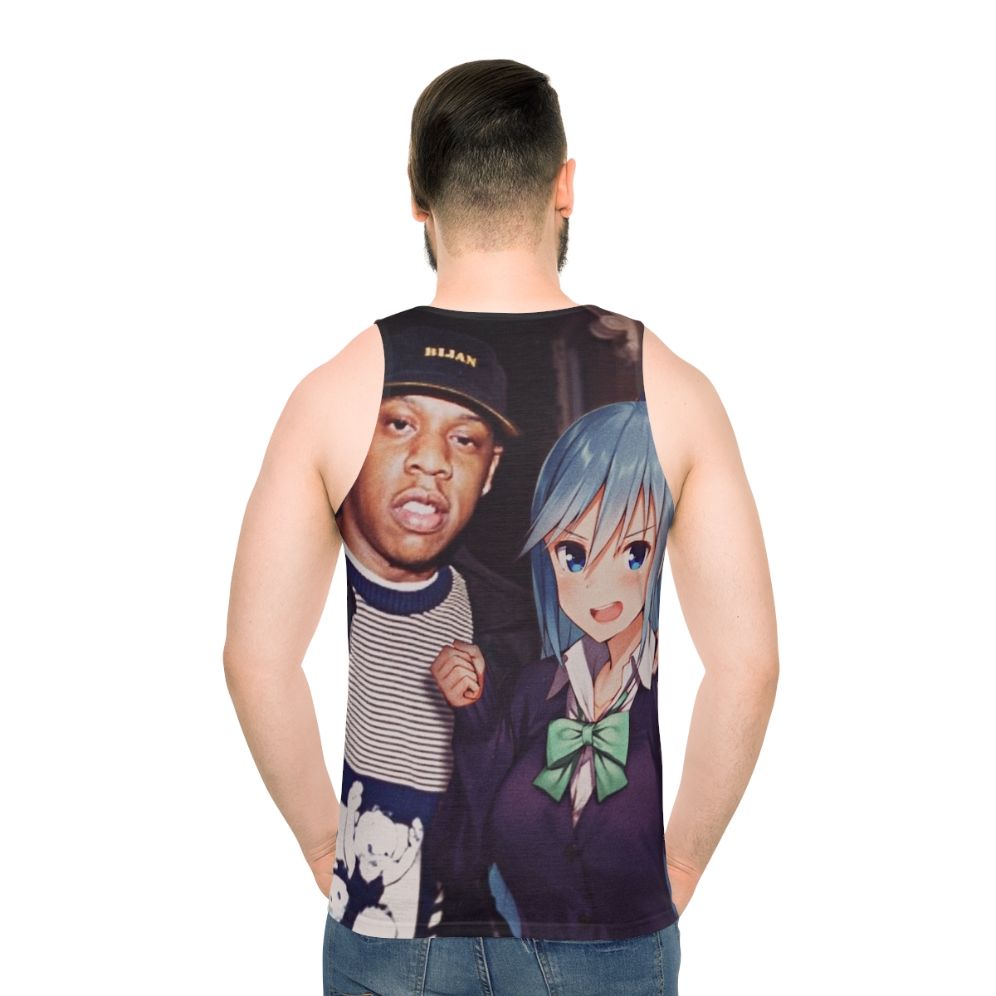 Jay Z x Aqua Anime Unisex Tank Top