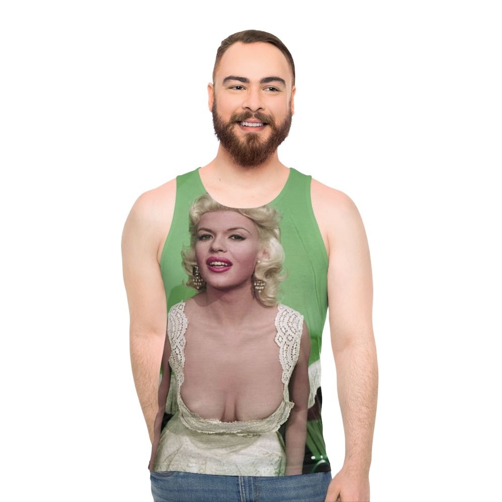 Jayne Mansfield Unisex Tank Top