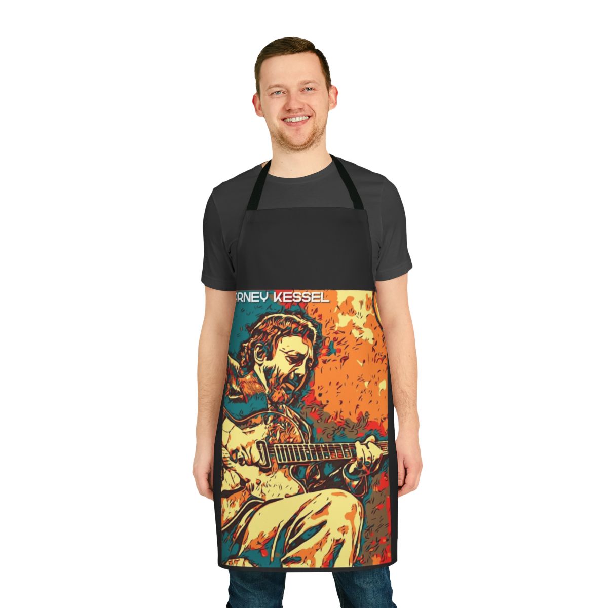Barney Kessel Jazz Musician Apron