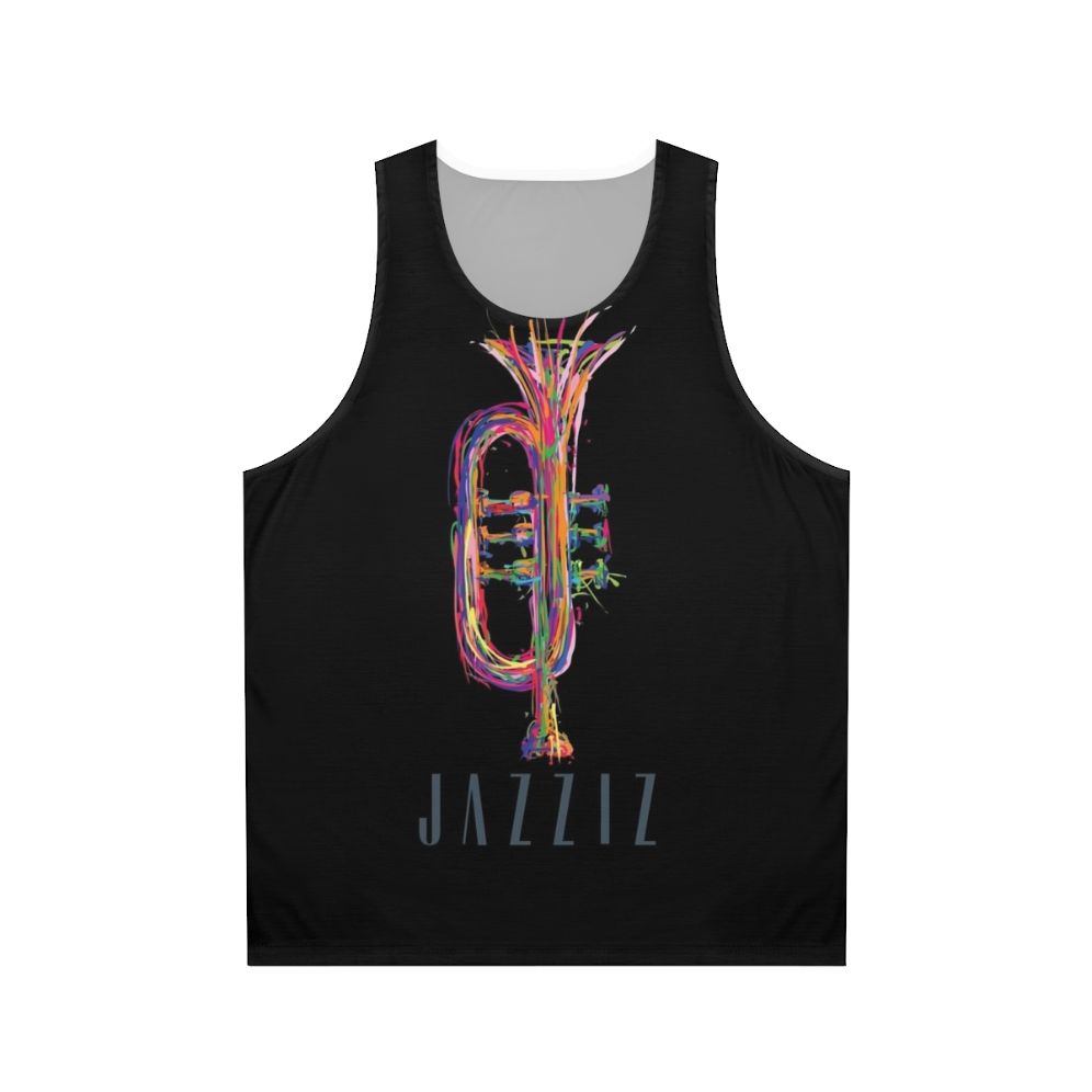 Jazz Trumpet Unisex Tank Top
