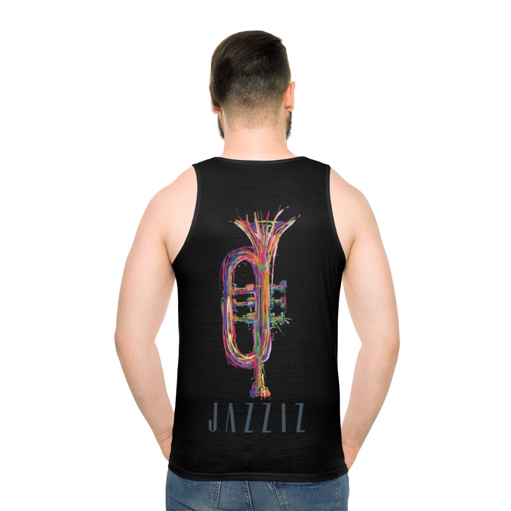 Jazz Trumpet Unisex Tank Top