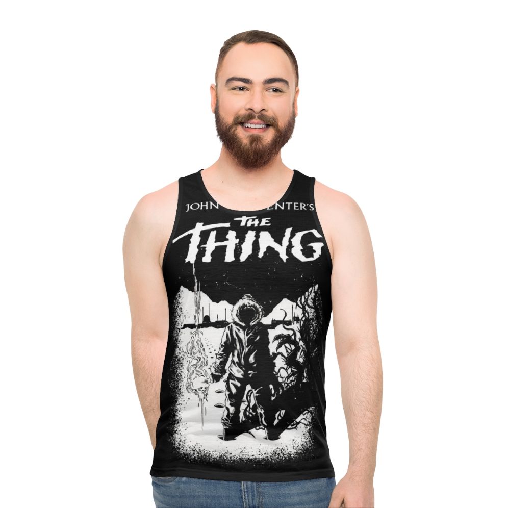 JC 1982 Unisex Horror Tank Top - The Thing Inspired