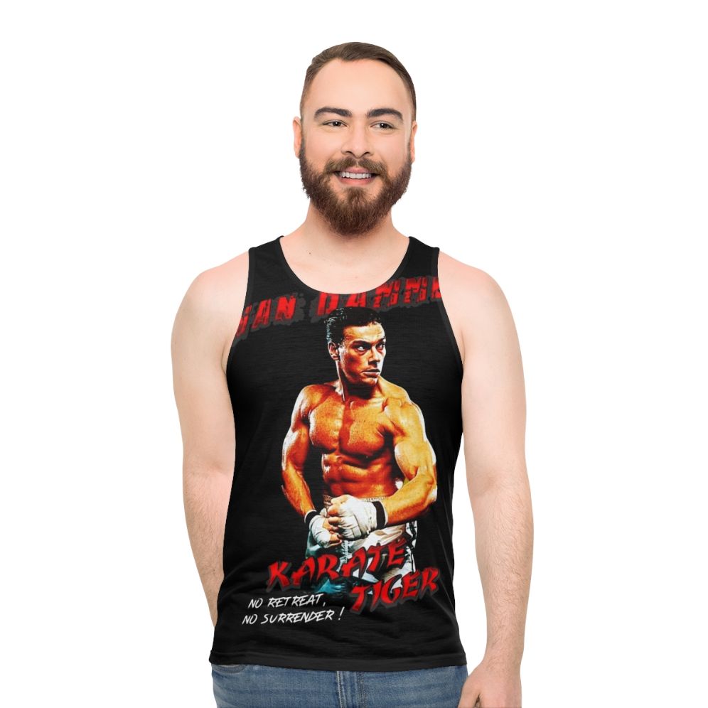 Jean-Claude Van Damme Karate Tiger Unisex Tank Top