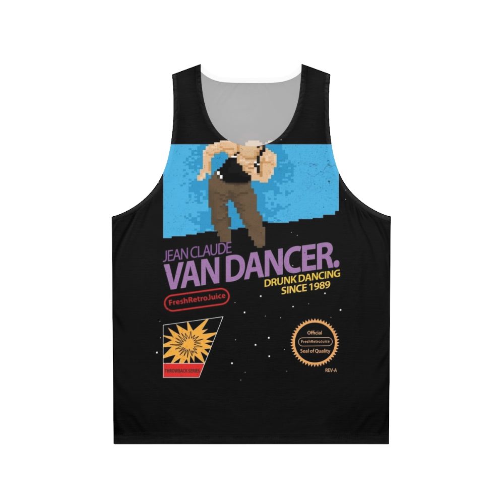 "Jean Claude Van Dancer" Retro Unisex Tank Top