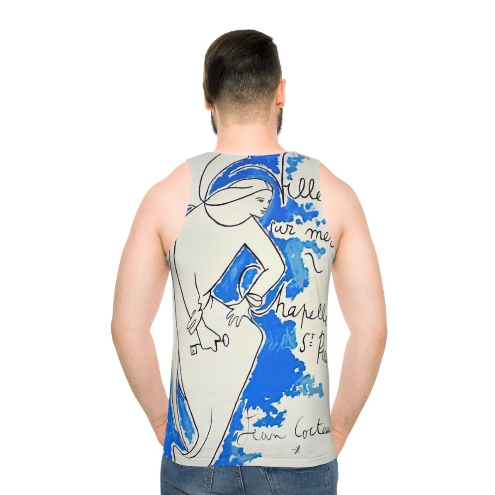 Jean Cocteau Artwork Unisex Tank Top