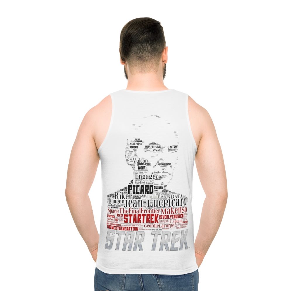 Jean Luc Picard Star Trek Next Generation Unisex Tank Top