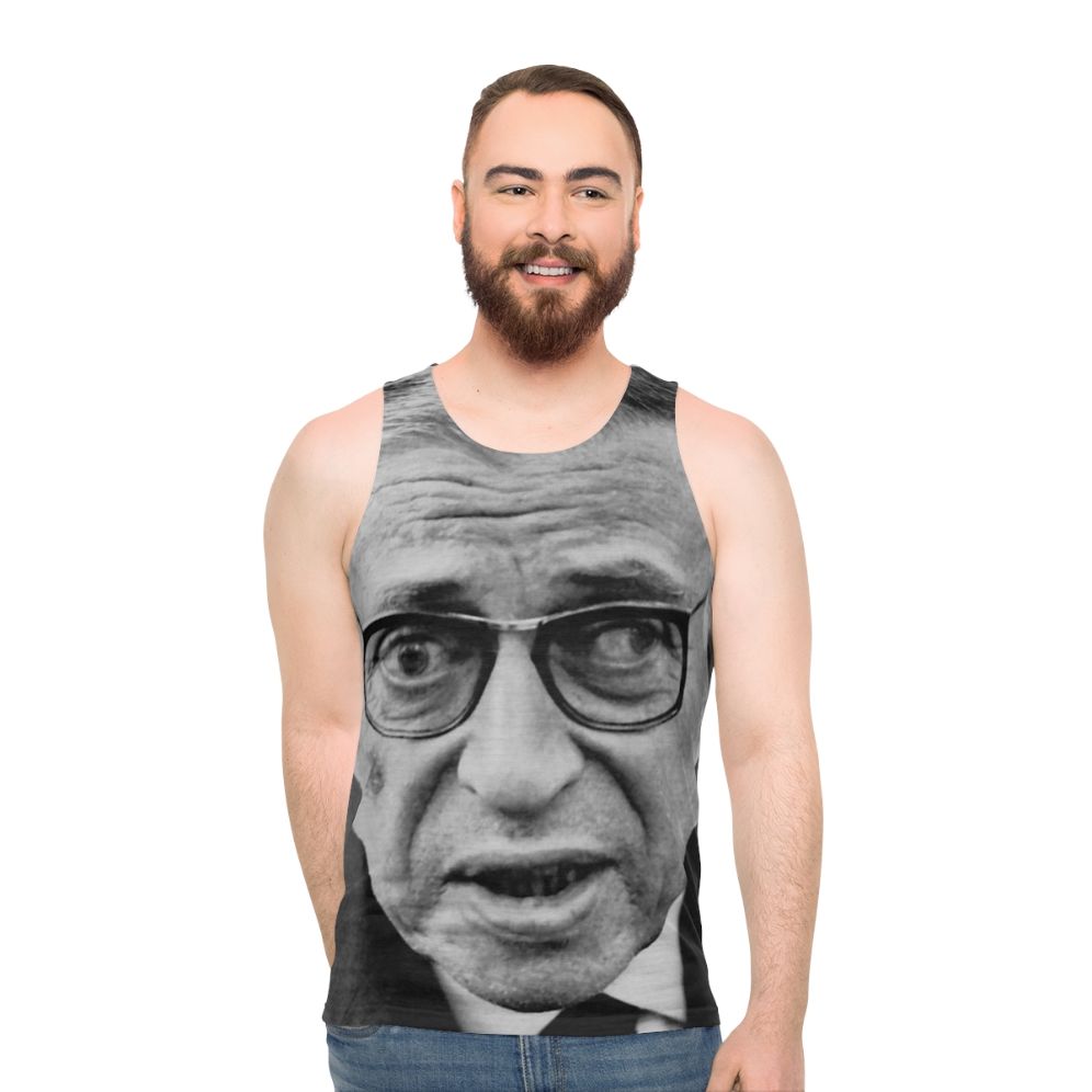 Jean Paul Sartre Unisex Tank Top