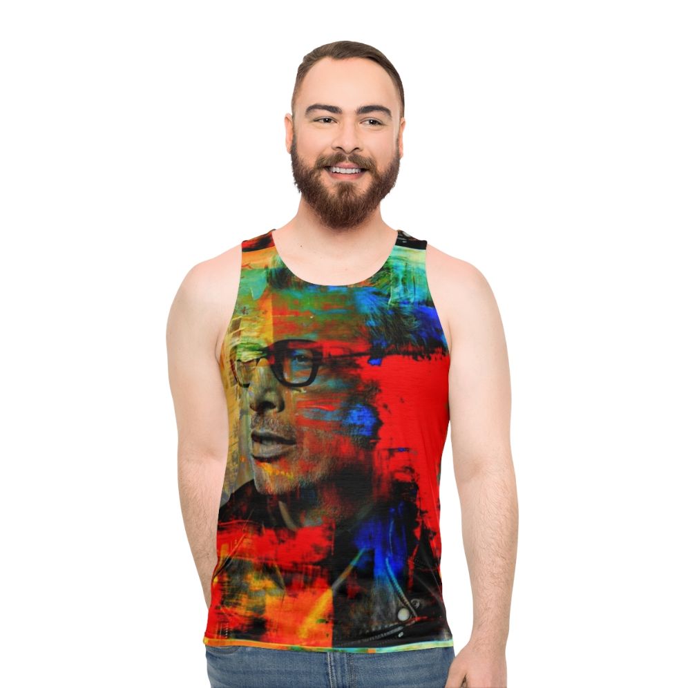 Jeff Goldblum Portrait Unisex Tank Top