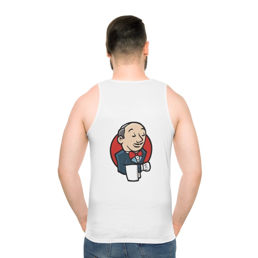 Jenkins Logo Unisex Java Developer Tank Top