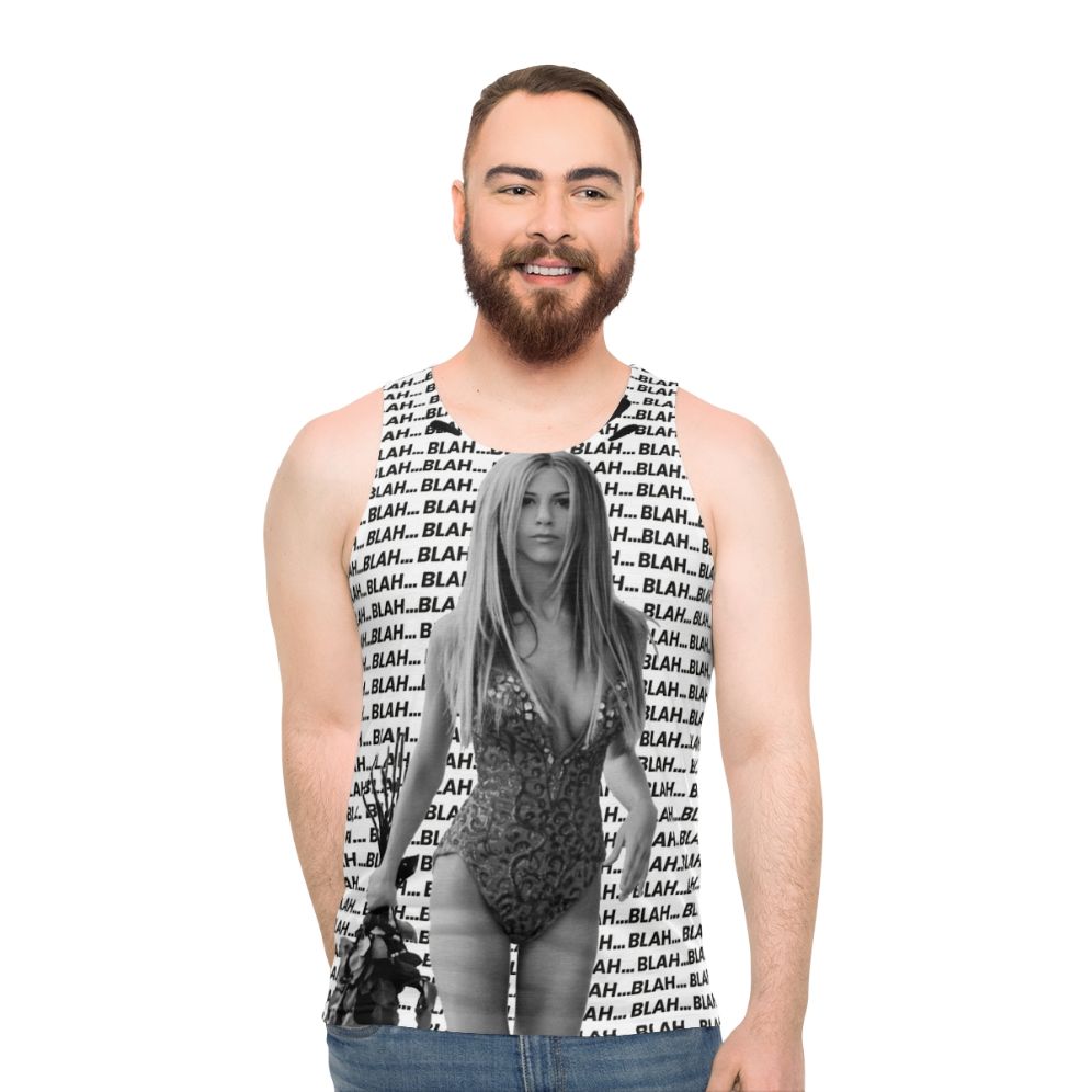 Jennifer Aniston Pop Art Graphic Tank Top
