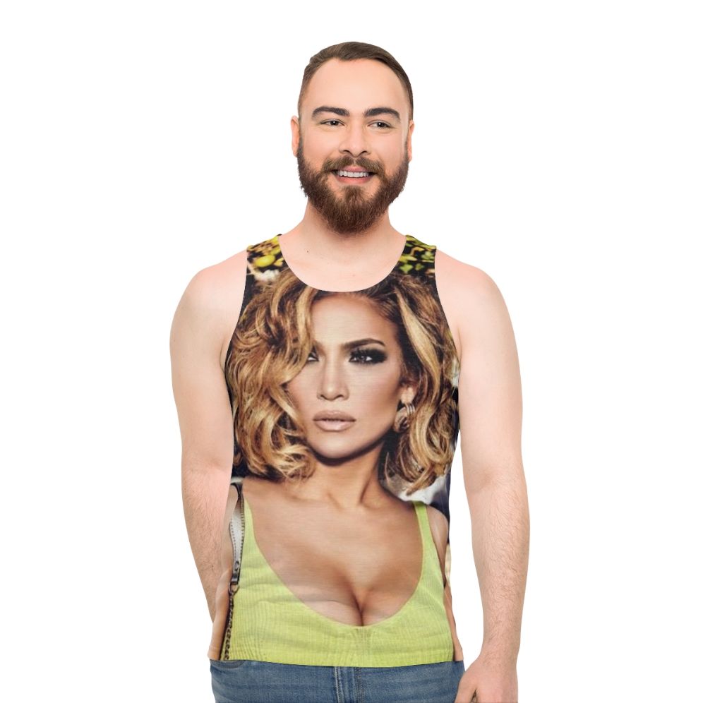 Jennifer Lopez Unisex Tank Top