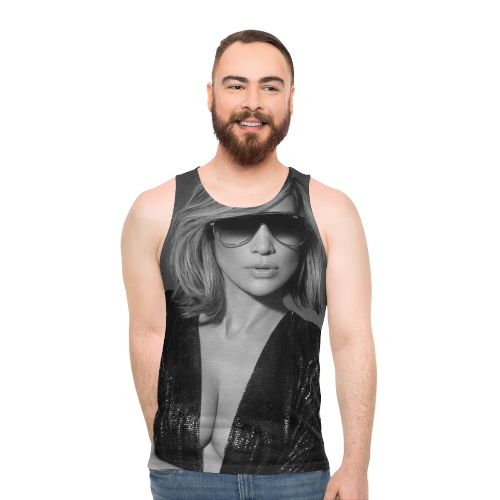 Jennifer Lopez Unisex Sleeveless Tank Top