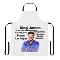 Jeopardy Fan Apron featuring a crown design