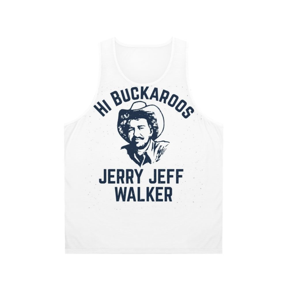 Jerry Jeff Walker Music Unisex Tank Top