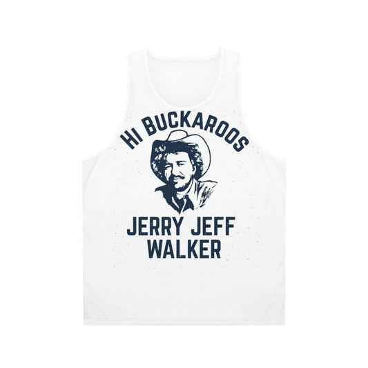 Jerry Jeff Walker Music Unisex Tank Top