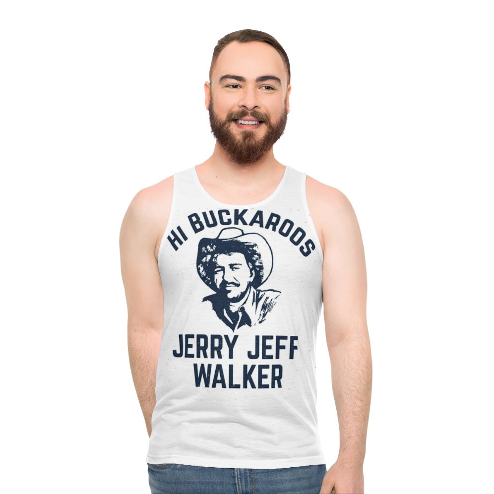 Jerry Jeff Walker Music Unisex Tank Top