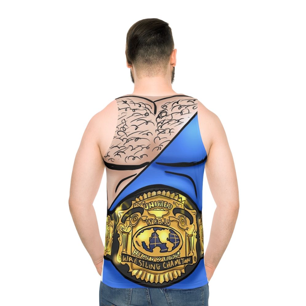 Jerry Lawler Championship Belt Unisex Wrestling Tank Top