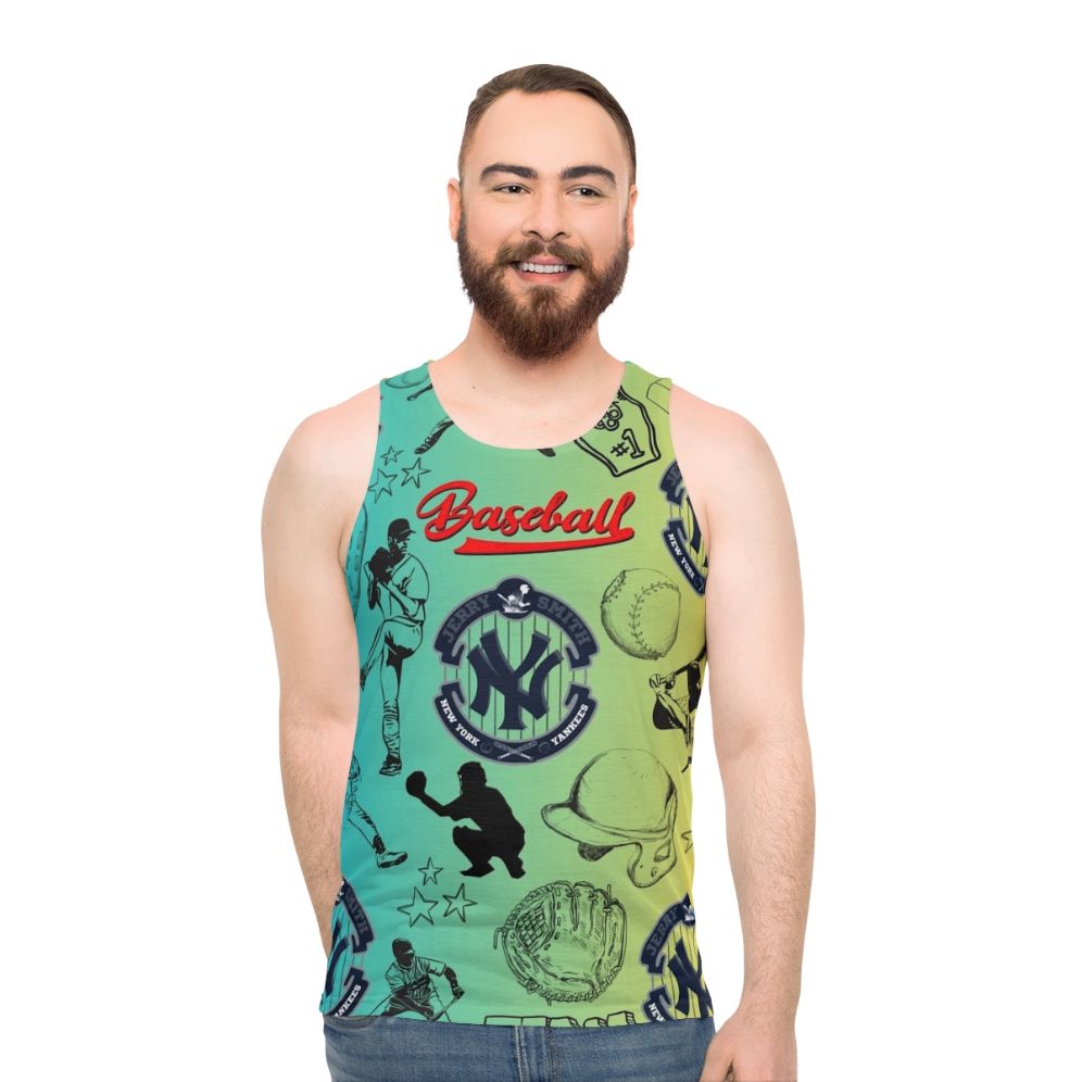 Jerry Smith Unisex Baseball Tank Top