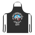 Arturo Gatti-inspired apron featuring a jersey city theme