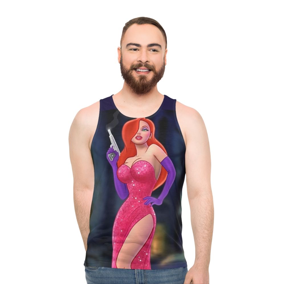 Jessica Rabbit Inspired Unisex Tank Top