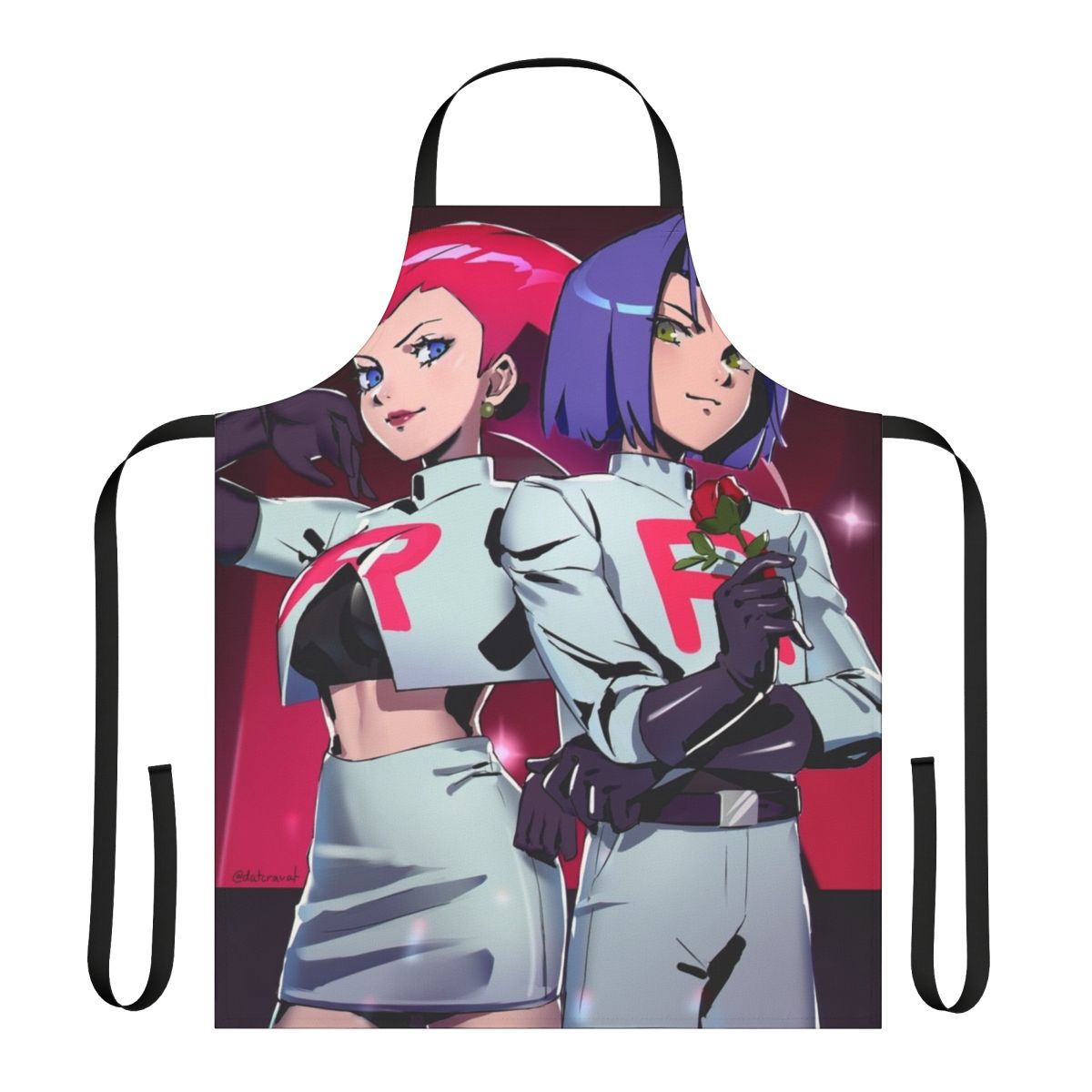 Jessie James Inspired Apron - Pokémon Team Rocket Fan Art
