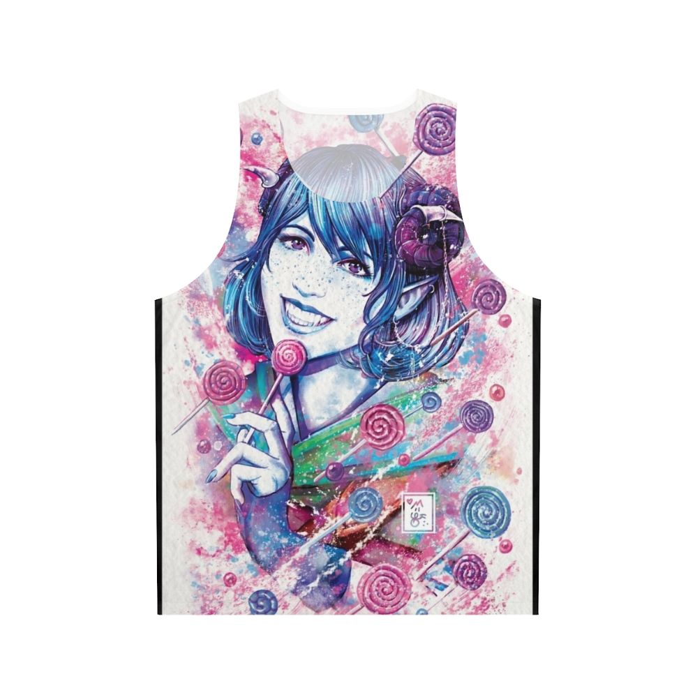 Jester Lavorre Watercolor Candy Unisex Tank Top