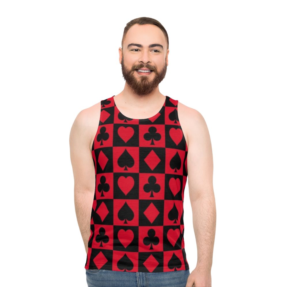 Jester Suit Unisex Tank Top