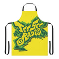 Jet Set Radio-themed apron with graffiti logo design