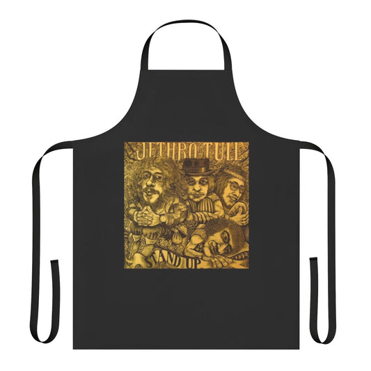 Stylish apron featuring the iconic Jethro Tull band logo and imagery