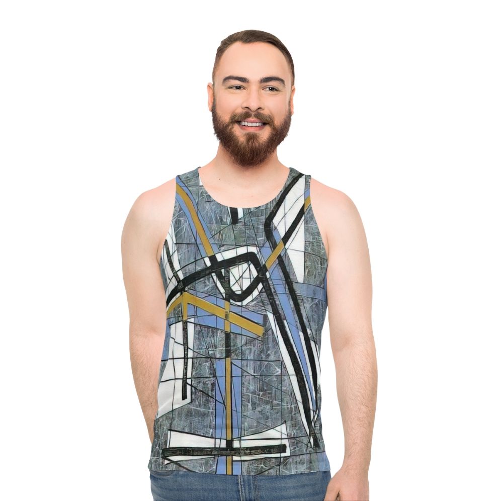 Jimmy Ernst Surrealist Art Abstract Expressionist Unisex Tank Top