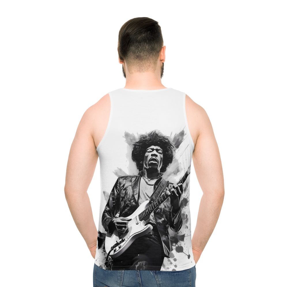 Jimmy Hendrix Classic Rock Unisex Tank Top
