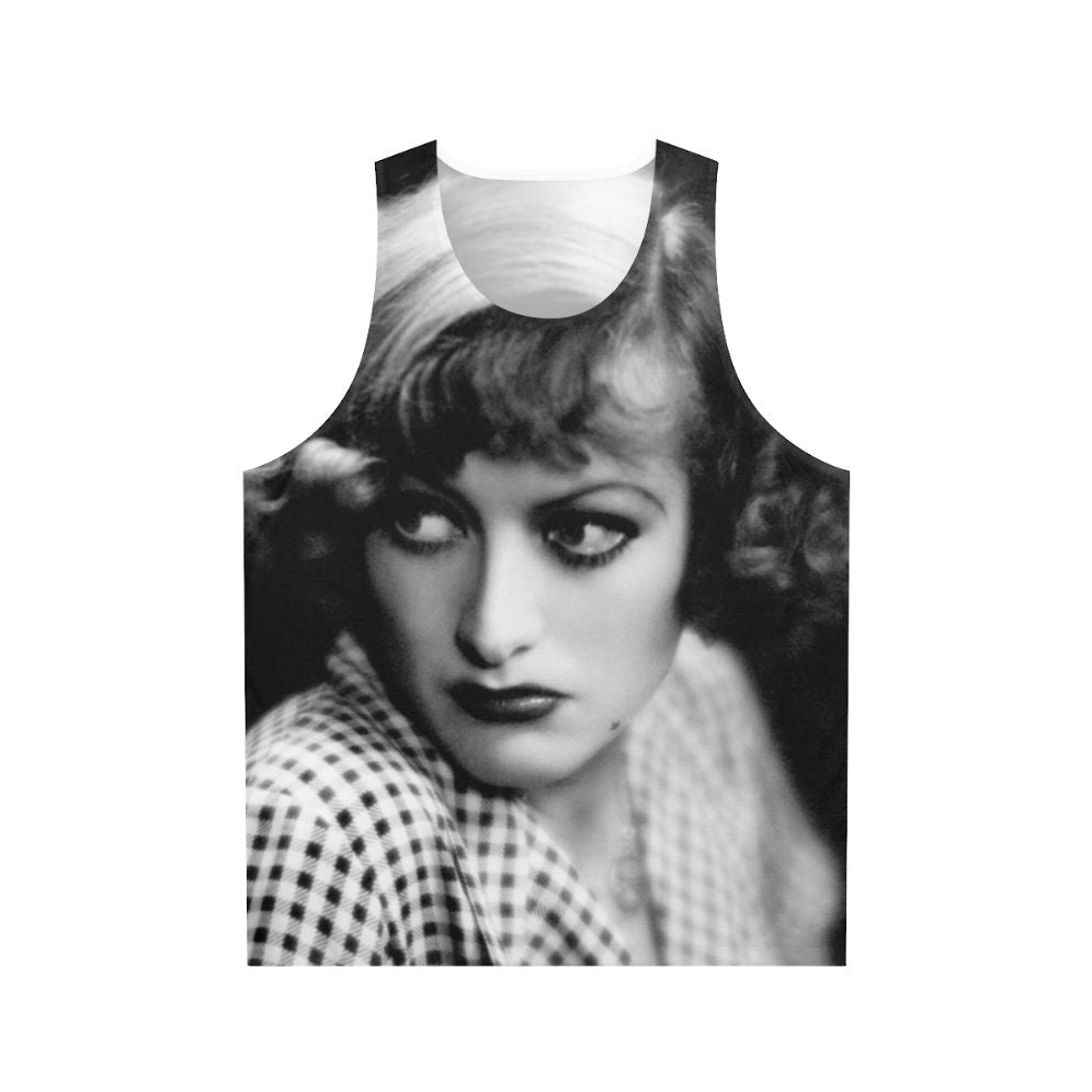 Vintage inspired Joan Crawford tank top