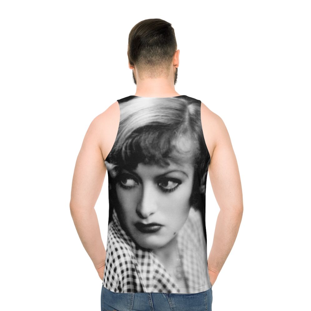 Vintage inspired Joan Crawford tank top