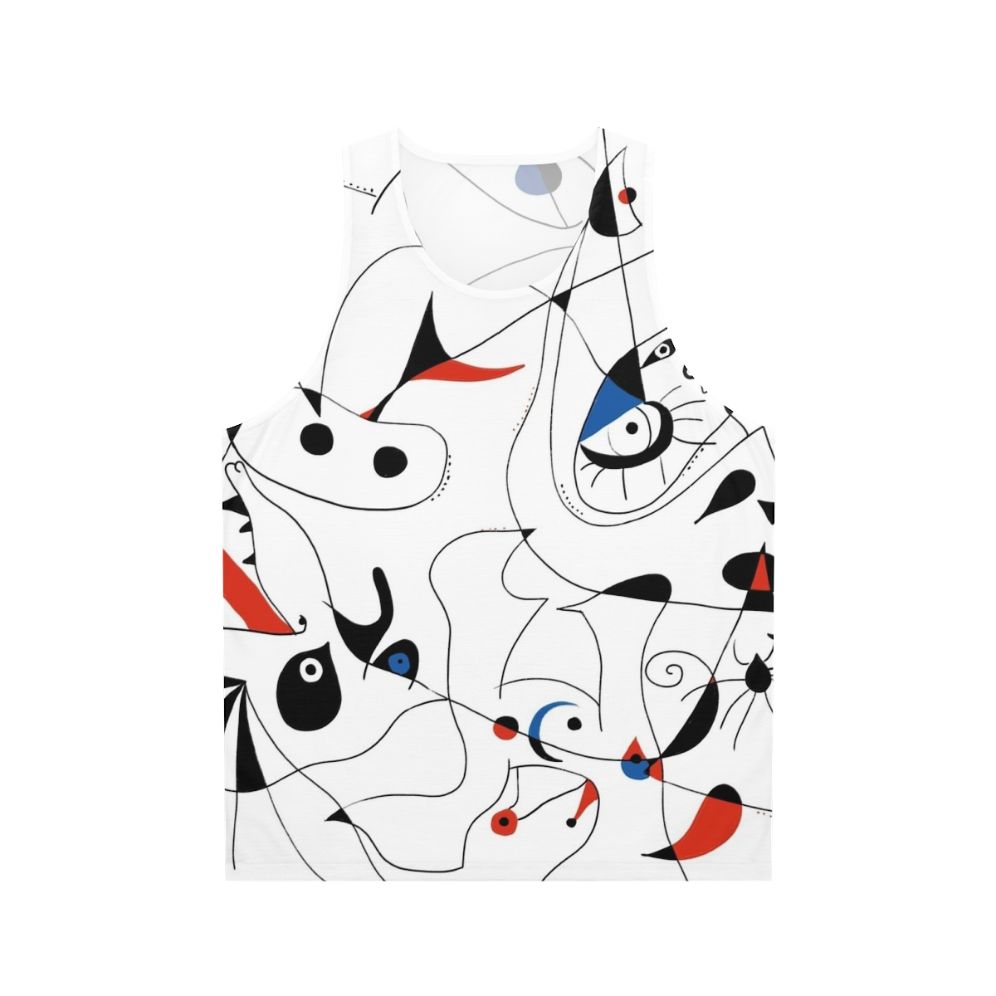Joan Mir Abstract Minimalist Art Unisex Tank Top