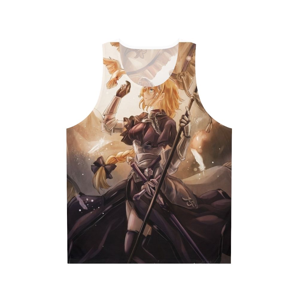 Fate series inspired Joan of Arc unisex tank top