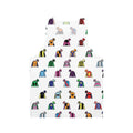 Unisex tank top featuring vibrant jockey silks design