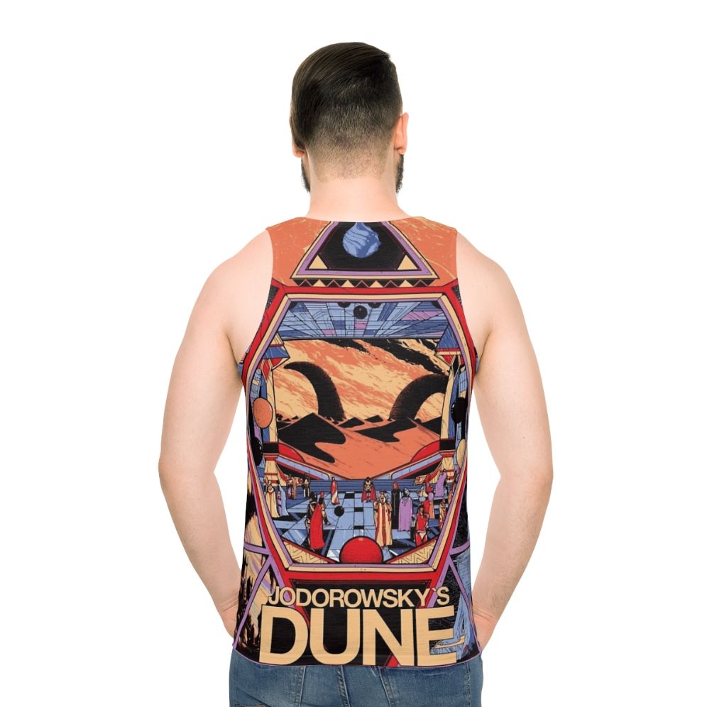 Jodorowsky's Dunes unisex sci-fi tank top