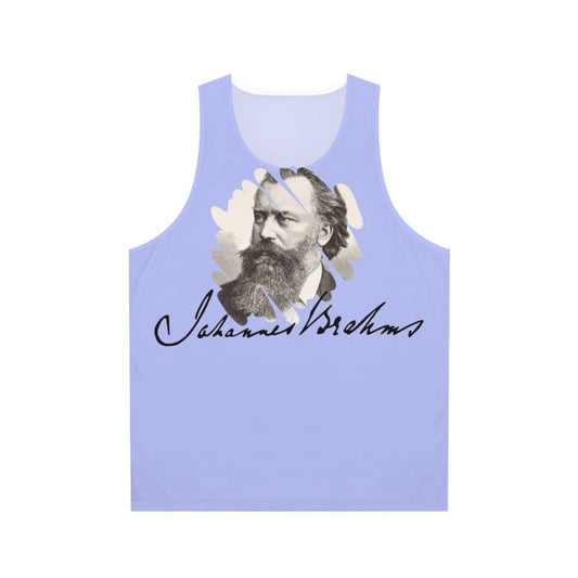 Johannes Brahms Classical Music Unisex Tank Top