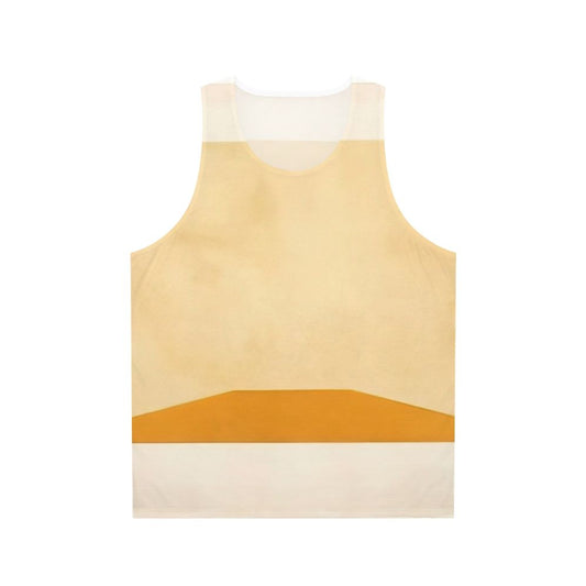 Avant garde unisex tank top featuring John Cage's experimental music
