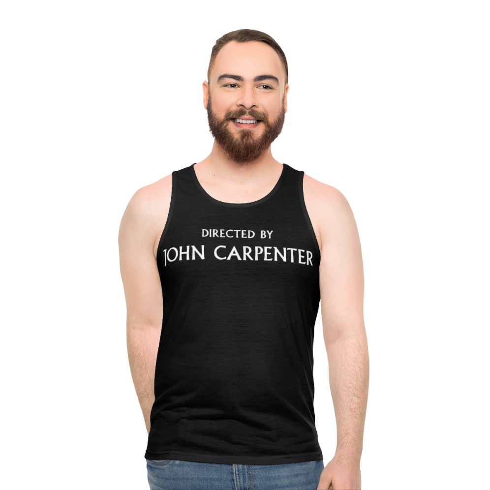 John Carpenter inspired unisex tank top